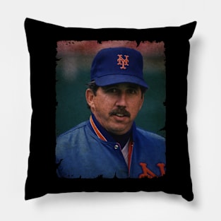 Davey Johnson Legend in New York Mets Pillow
