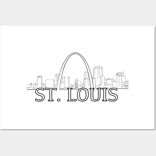 Saint Louis Gateway Arch Wall Art: Prints, Paintings & Posters