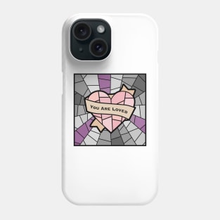 You Are Loved Pride (Asexual) Phone Case