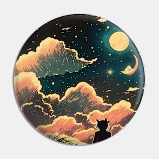 Night Skies Pin