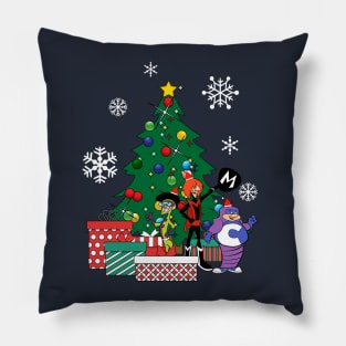 The Impossibles Around The Christmas Tree Pillow