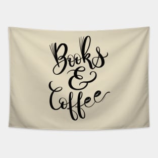 Hand Lettering Design Books & Coffee Tapestry