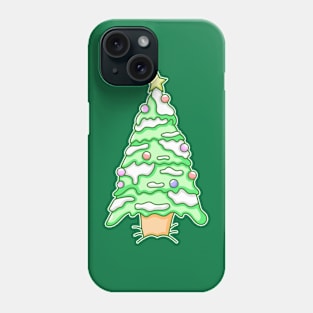 Christmas tree kawaii Phone Case