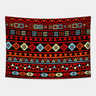 Aztec Influence Pattern II BOYRB Tapestry