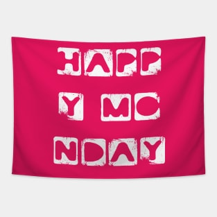 Monday Motivation days of the week typography Tapestry