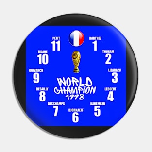 1998 soccer world champions - France - watch Pin