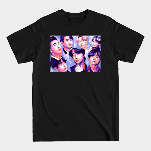 Disover Bts full member - Bts Merch - T-Shirt