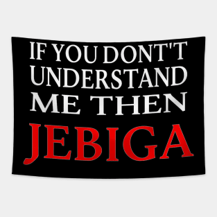 Jebiga Brate Yugoslavia Balkan Slang - Funny Serbian Tapestry