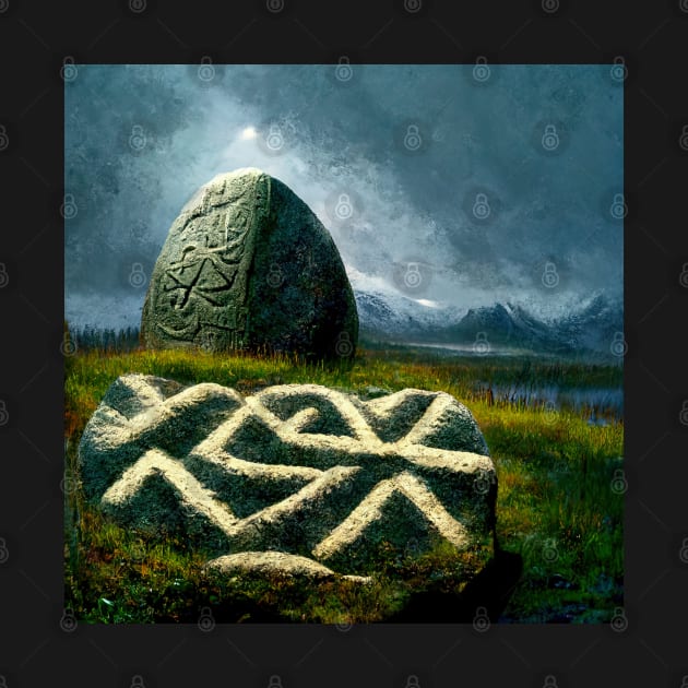 Rune Stones Series by VISIONARTIST