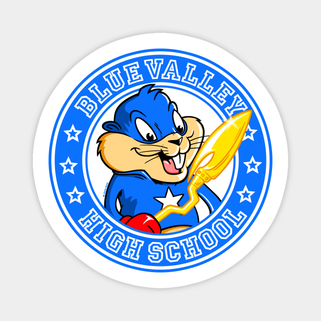 Blue Valley High Magnet by wloem