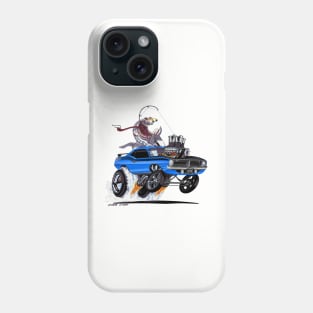 FISHTAILIN 1970 HEMI 'cuda blue Phone Case