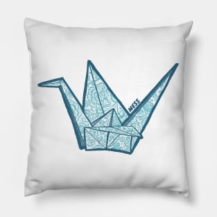 Paper Crane Pillow