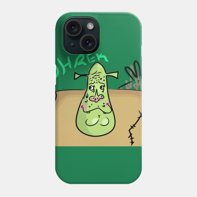 Shrek Phone Case by Walter's Trinket Hut