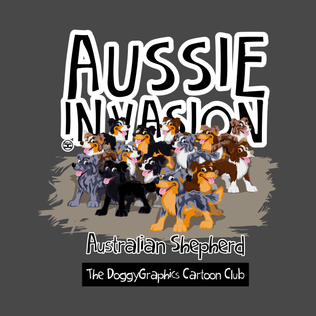 Aussie CartoonClub - Aussie Invasion by DoggyGraphics