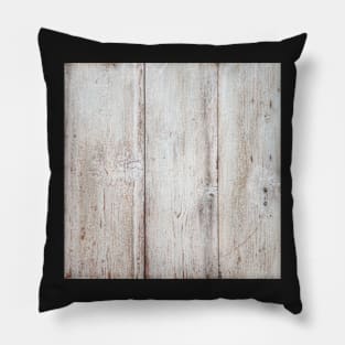 Beach Wood Texture Pillow