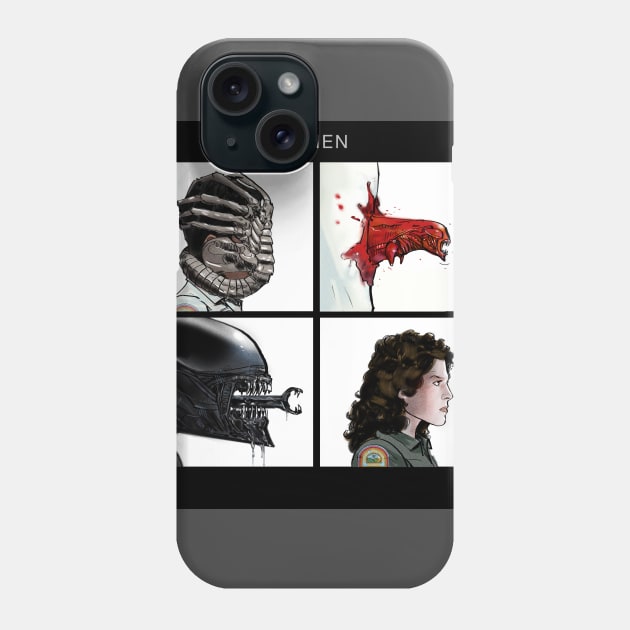 Alien Phone Case by spacelord