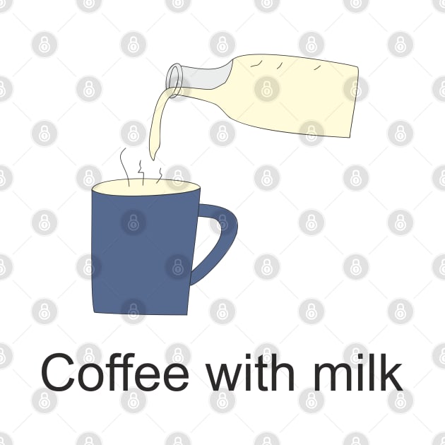 Coffee with milk by Alekvik