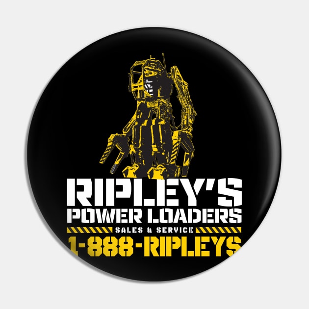 Ripley's Power Loaders Pin by MindsparkCreative