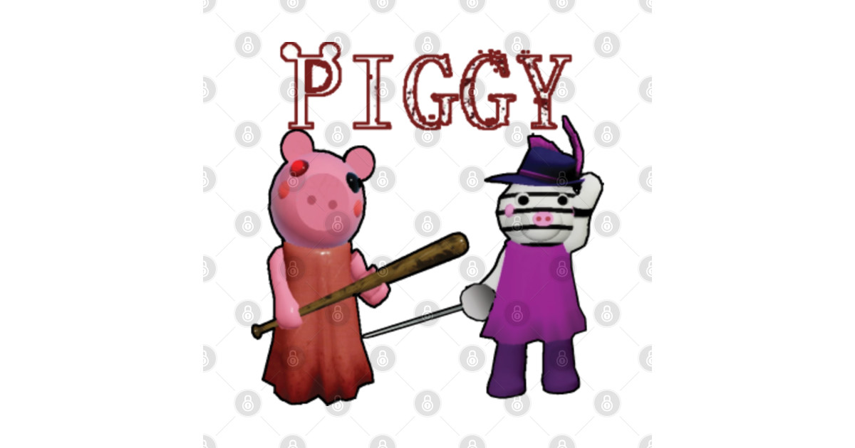 Piggy Roblox, Roblox Game, Roblox Characters - Piggy Roblox - Tapestry ...