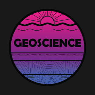 Bi Pride Geoscience Cross Section T-Shirt