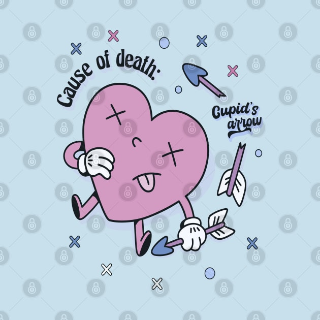 Cause of death : Cupid's arrow by XYDstore