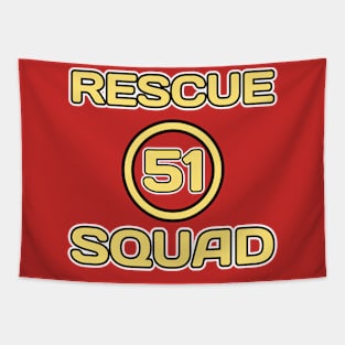 RESCUE 51 SQUAD Tapestry