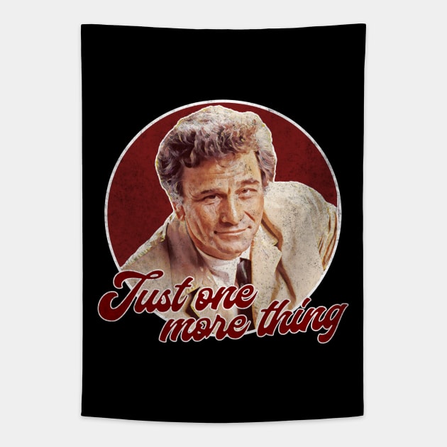 Columbo Just One More Thing Tapestry by karutees