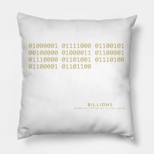 Billions- Axe Capital in binary code Pillow