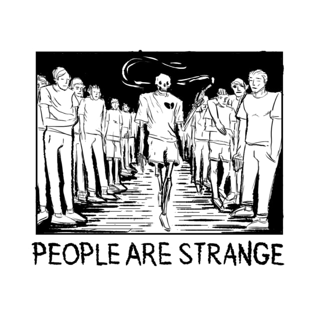 PEOPLE ARE STRANGE by DANIELE VICENTINI