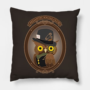 Pedantic Social Club Pillow