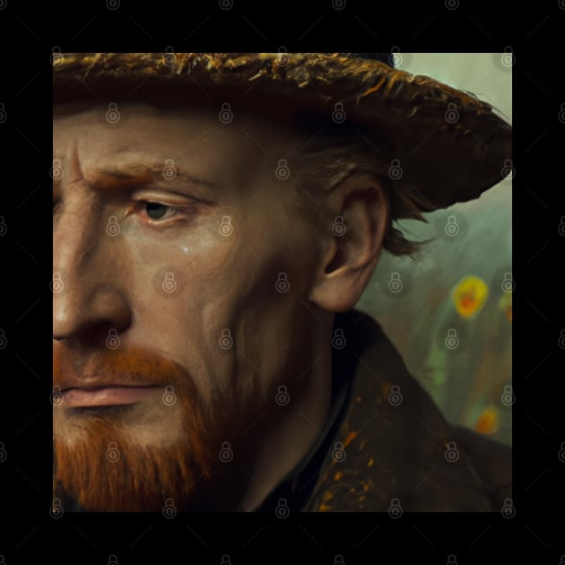 The van gogh face by tearbytea