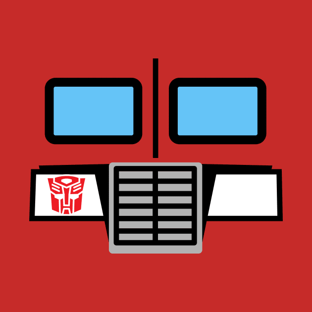 Minimalist Optimus Prime by x01618