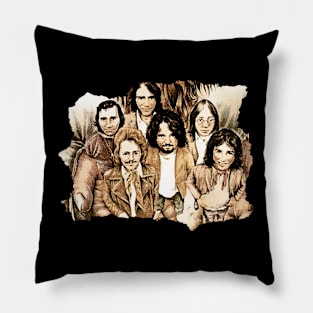 Heroes No More Giant Band Tees, Wear Prog-Rock Legends on Your Sleeve with Style Pillow