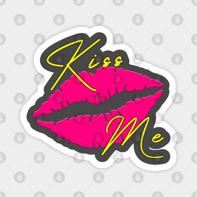 Kiss Me Magnet by By Diane Maclaine