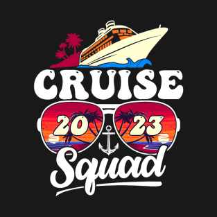 Cruise Squad 2023 Family Vacation Matching Family Group T-Shirt