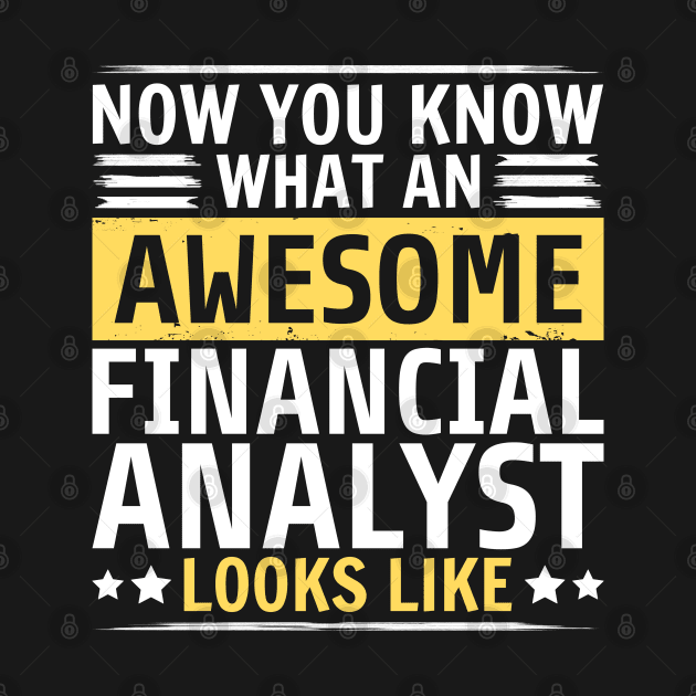 Funny Financial Analyst by White Martian