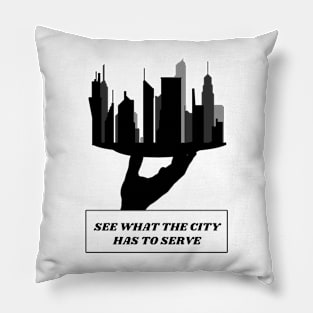 See What The City Has To Serve Pillow