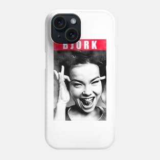 Björk - Vintage 80s // Watercolor Design Phone Case