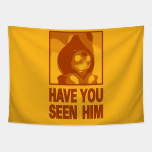 Animal Chin - Flatwoods Monster Red Tapestry