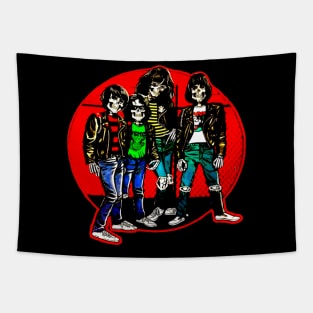 Best friends skull Tapestry