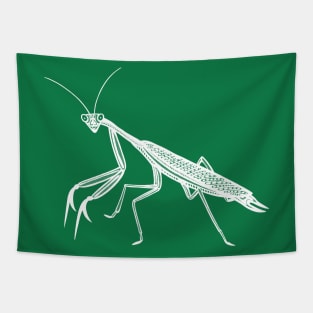 Praying Mantis - insect lovers design Tapestry