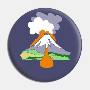 Mt. Volcano Pin
