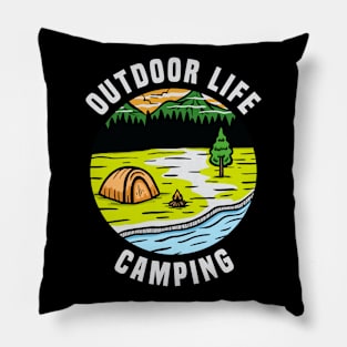 Camping Life Pillow