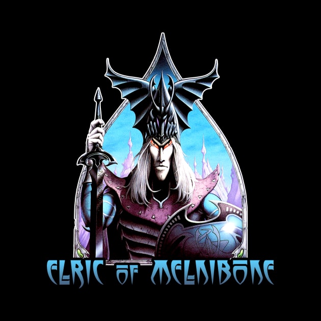 Elric of Melnibone (Black Print) by Miskatonic Designs