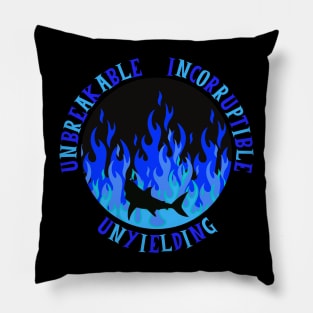 Unbreakable, Incorruptible, Unyielding Pillow