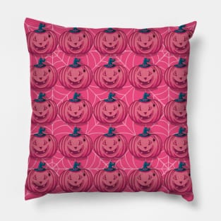 Pink pumpkin’s pattern Pillow