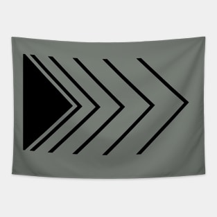 Black and White T-shirt Tapestry