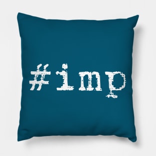 #imp Hillman Imp classic car hashtag Pillow