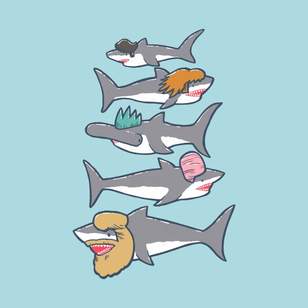 Shark Doos by nickv47