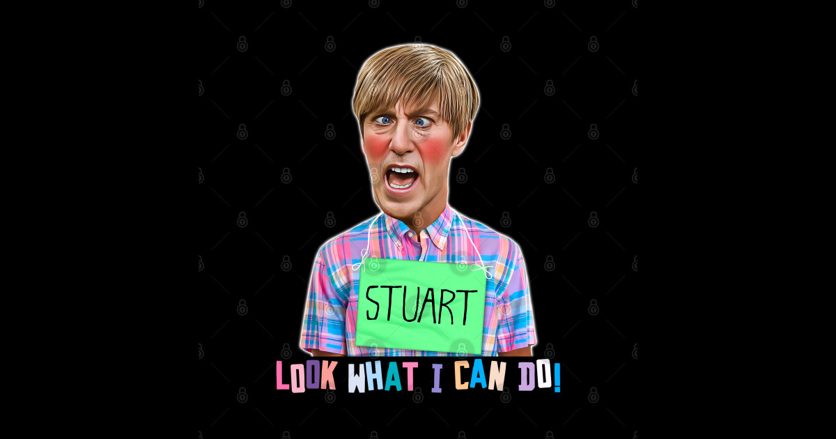Stewart From Mad Tv Look What I Can Do LOOK WHAT I CAN DO! Stuart - Mad TV - Mad Tv - Sticker | TeePublic